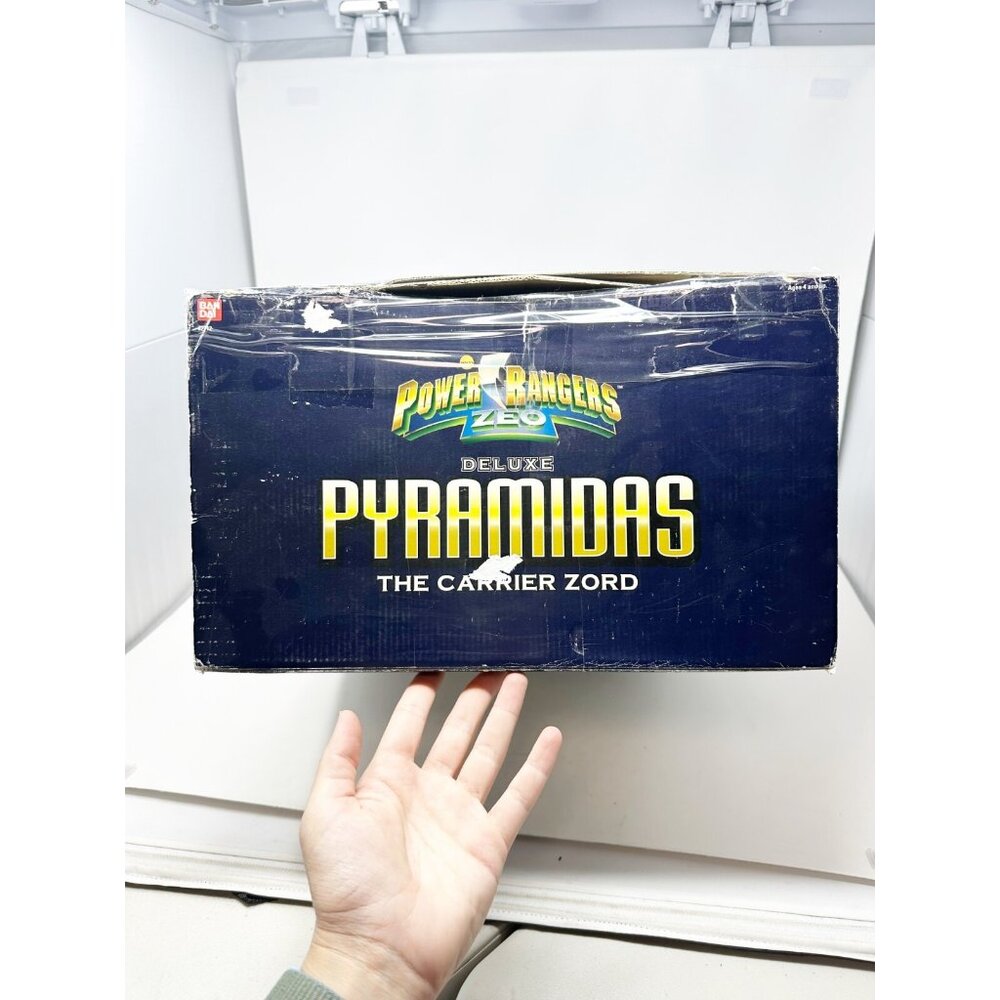 Power Rangers ZEO Deluxe Pyramidas The Carrier‎ Zord Figure 1996 Vintage Bandai - Picture 5 of 10